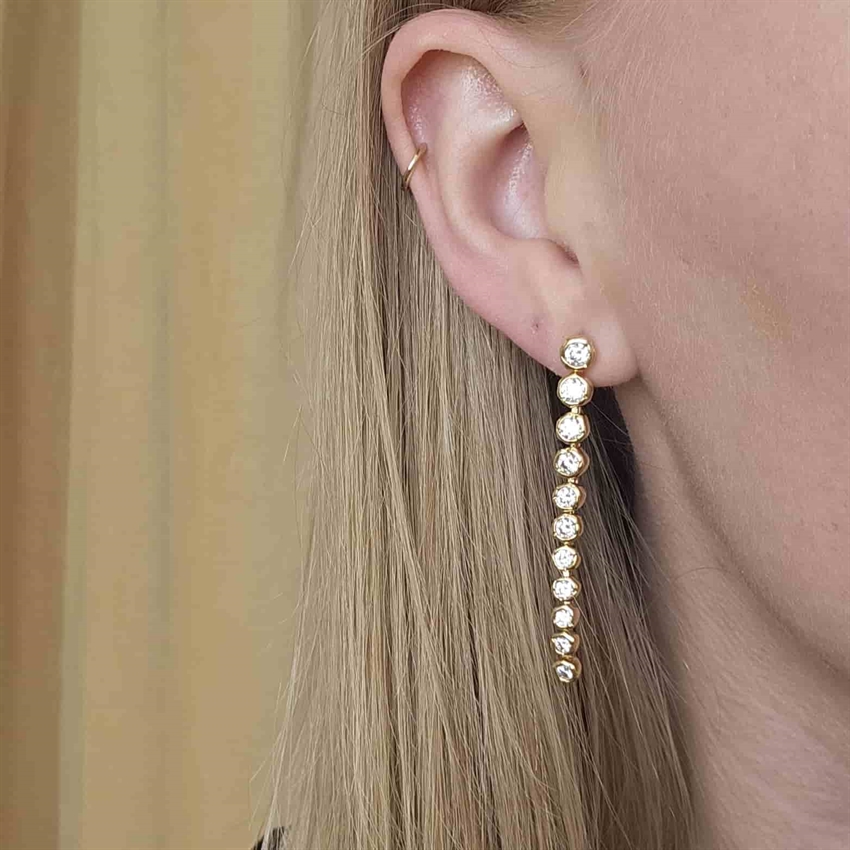 Pico Copenhagen - Ziva Crystal Studs Øreringe